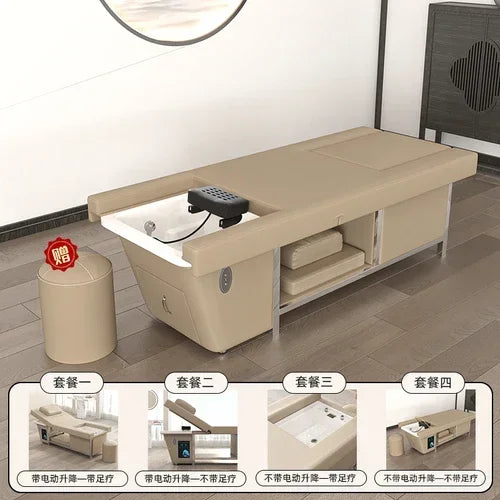 Soffione doccia Spa Shampo Sedia Spostamento Regolare Lavello portatile Lettino per lavaggio capelli di lusso