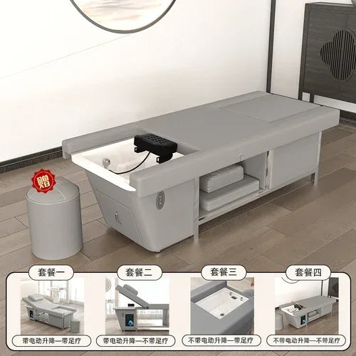Soffione doccia Spa Shampo Sedia Spostamento Regolare Lavello portatile Lettino per lavaggio capelli di lusso