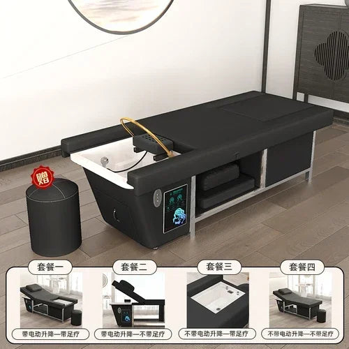 Soffione doccia Spa Shampo Sedia Spostamento Regolare Lavello portatile Lettino per lavaggio capelli di lusso
