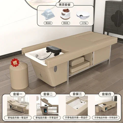 Soffione doccia Spa Shampo Sedia Spostamento Regolare Lavello portatile Lettino per lavaggio capelli di lusso