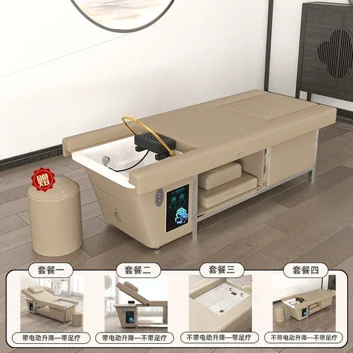 Soffione doccia Spa Shampo Sedia Spostamento Regolare Lavello portatile Lettino per lavaggio capelli di lusso