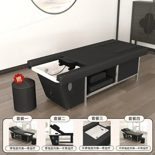 Soffione doccia Spa Shampo Sedia Spostamento Regolare Lavello portatile Lettino per lavaggio capelli di lusso