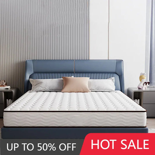 Soft Comfort Sleep Mattress Spring Design Minimalist Double Mattress Folding Adults Bedroom Matelas Voiture House Furniture