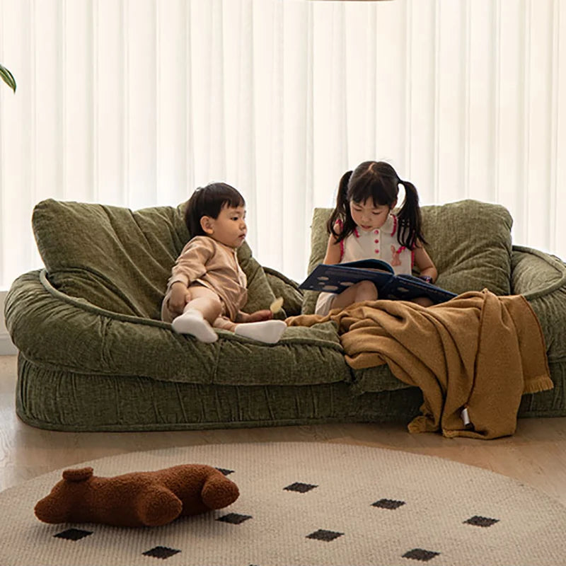 Soft Cute Lazy Bag Bean Sofa Fillers Bed Single Square Bedroom Puffs Sofa Living Room Lounge Accent Chaise Lounges Furniture