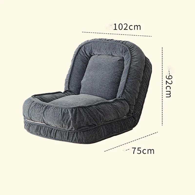 Soft Cute Lazy Bag Bean Sofa Fillers Bed Single Square Bedroom Puffs Sofa Living Room Lounge Accent Chaise Lounges Furniture