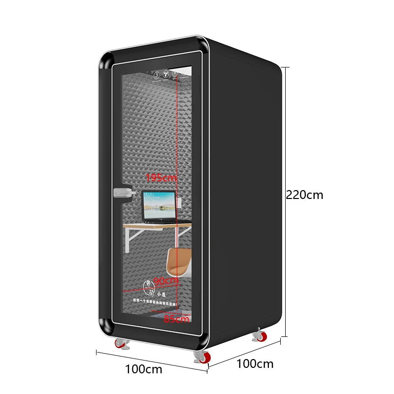 Soundproof room, household telephone booth, detachable mobile recording studio, soundproof live broadcast room, singing room, an