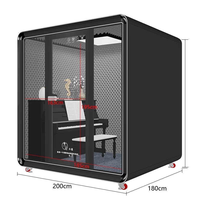 Soundproof room, household telephone booth, detachable mobile recording studio, soundproof live broadcast room, singing room, an