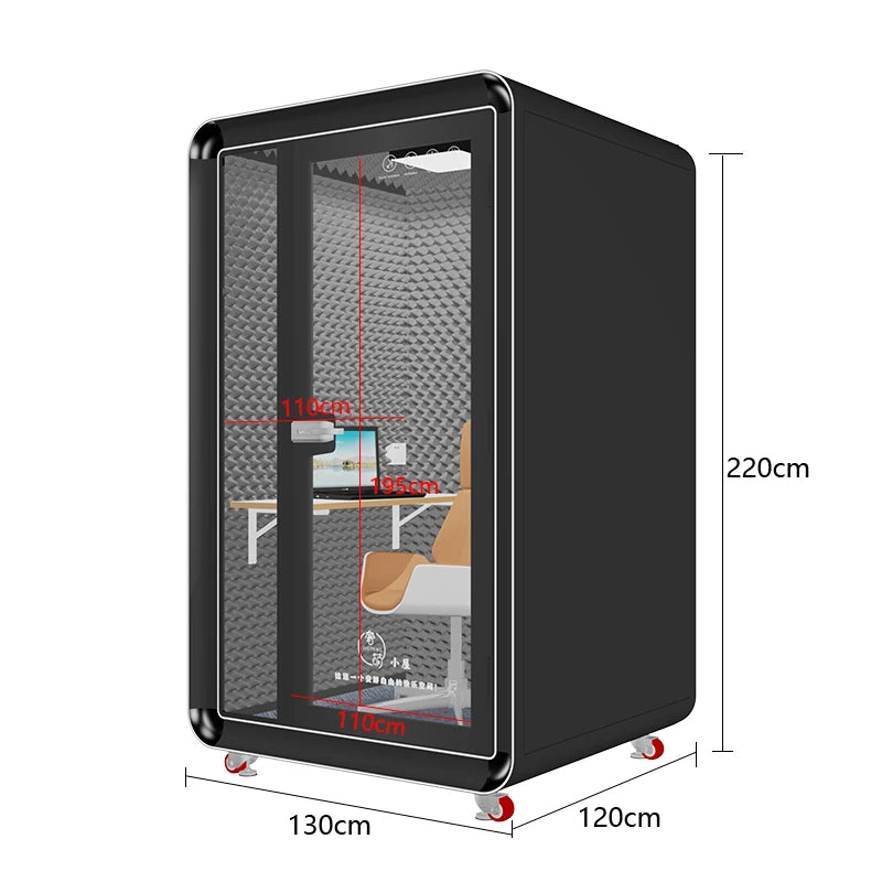 Soundproof room, household telephone booth, detachable mobile recording studio, soundproof live broadcast room, singing room, an