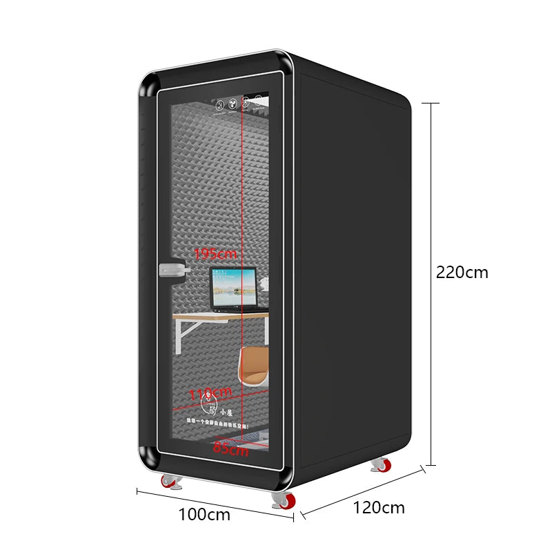 Soundproof room, household telephone booth, detachable mobile recording studio, soundproof live broadcast room, singing room, an