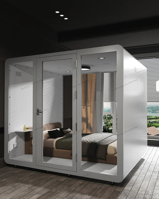 Soundproofing Room Soundproofing Room Mobile Home Sleep Cabin Piano Learning Cabin Singing Rack Drum Indoor Soundproofing Room