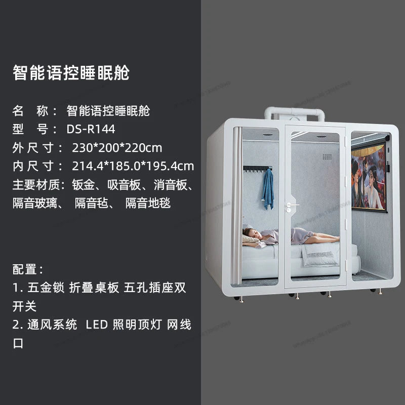 Soundproofing Room Soundproofing Room Mobile Home Sleep Cabin Piano Learning Cabin Singing Rack Drum Indoor Soundproofing Room