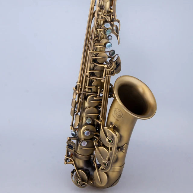 Source manufacturer Taishan professional alto Saxophone Eb Tone Dotted Antique Bronze Sax
