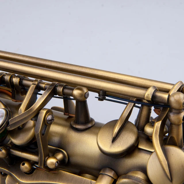 Source manufacturer Taishan professional alto Saxophone Eb Tone Dotted Antique Bronze Sax