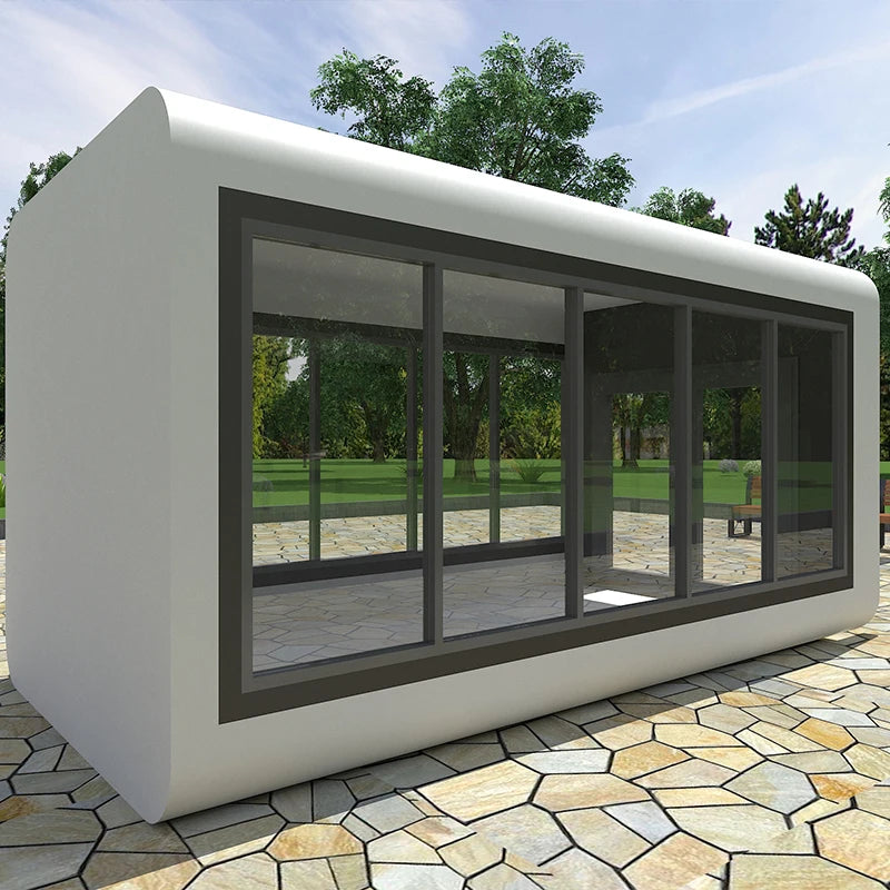 Space module mobile integrated house creative customized steel structure home stay homeless warehouse Apple module office store