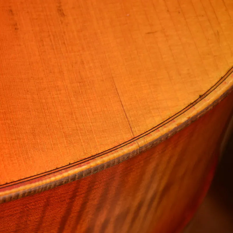 MMOOKA Special offer A Stradivari 1730 "De munck"copy 4/4 cello ! Silm Body suit for Lady DeepFine tone, with defect !no quality effect
