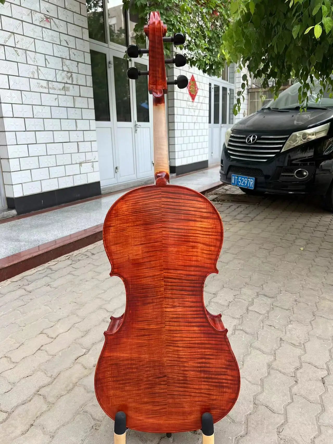 MMOOKA Special offer!Super value Baroque style SONG maestro 5 strings cello 4/4#15931