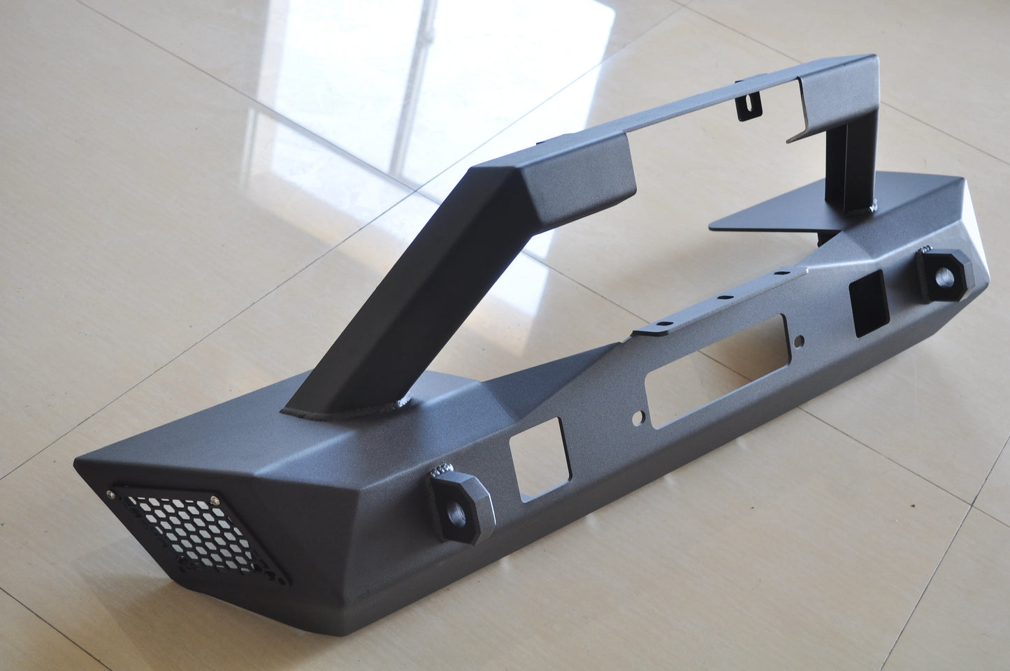 Spedking 2007-2017 Accessories front Bumper with Corner for Jeep Wrangler JK  auto body systems