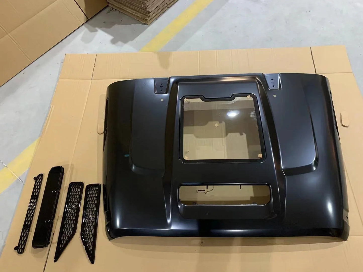 Spedking 2007-2017 Car Offroad 4x4 Auto Accessories Avenger Hood Bonnet for Jeep Wrangler JK