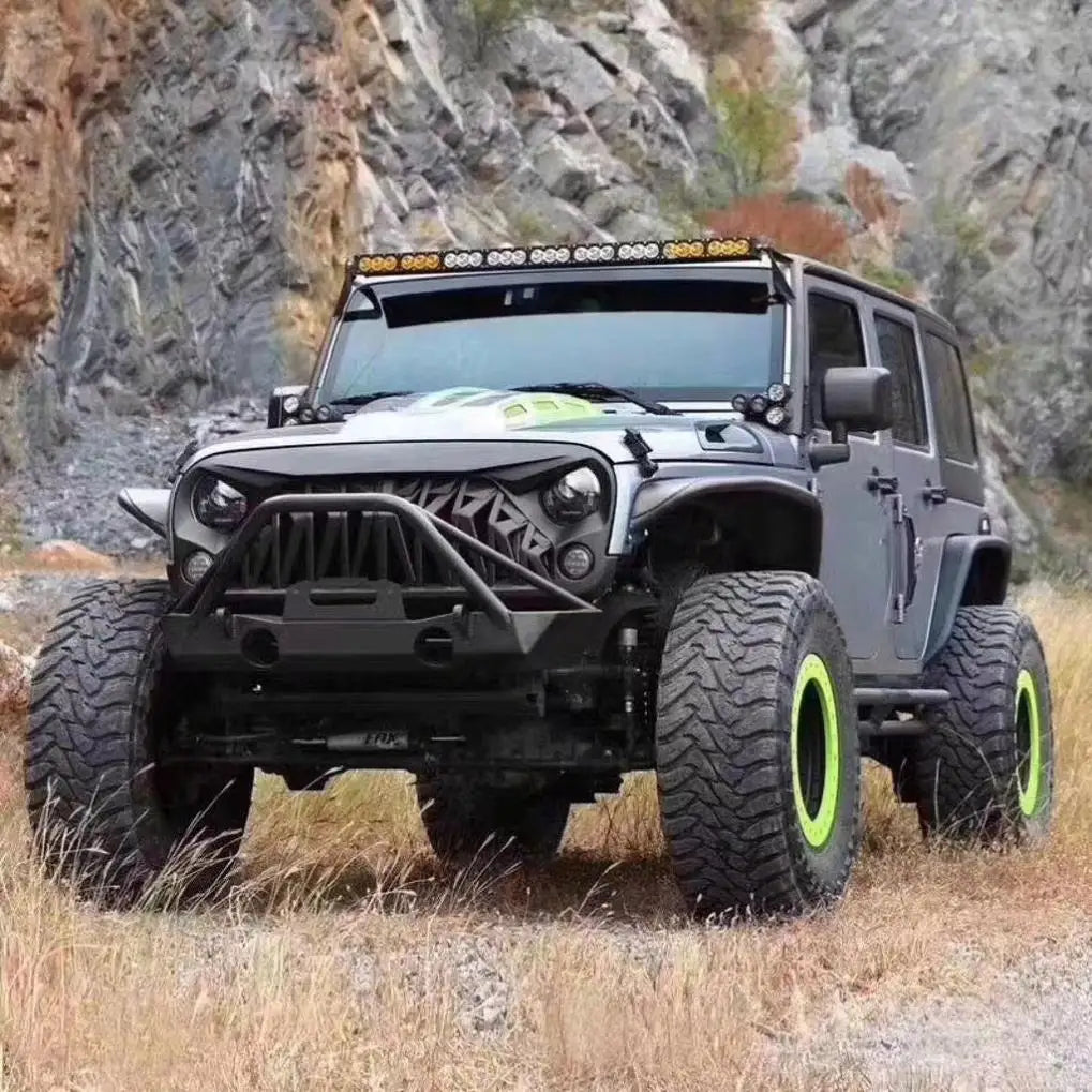 Spedking 2007-2017 jk 4x4 Auto Accessories front bumper for Jeep wrangler