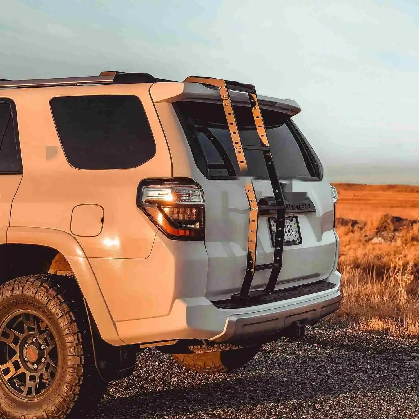Spedking 2010-20214x4 accessories Aluminum ladder for  4Runner