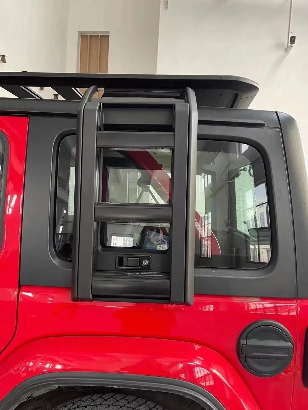 Spedking 2018+ 2/4 Door Accessories Aluminum Cargo Carrier Roof Rack For Wrangler JK JL