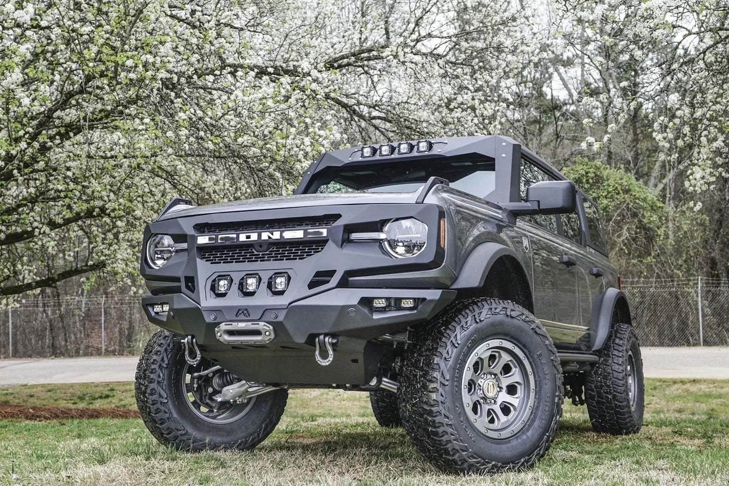 Spedking 4x4 auto accessories front bumper grill grumper Front & Rear Flares ViCowl for Bronco