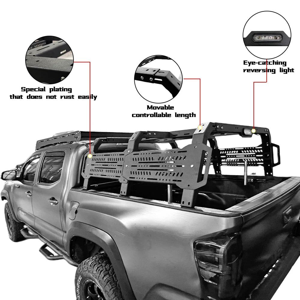 Spedking High quality wholesale prices pickup offroad accessories bed rack roof rack for jeep wrangler FORD F150  TACOMA