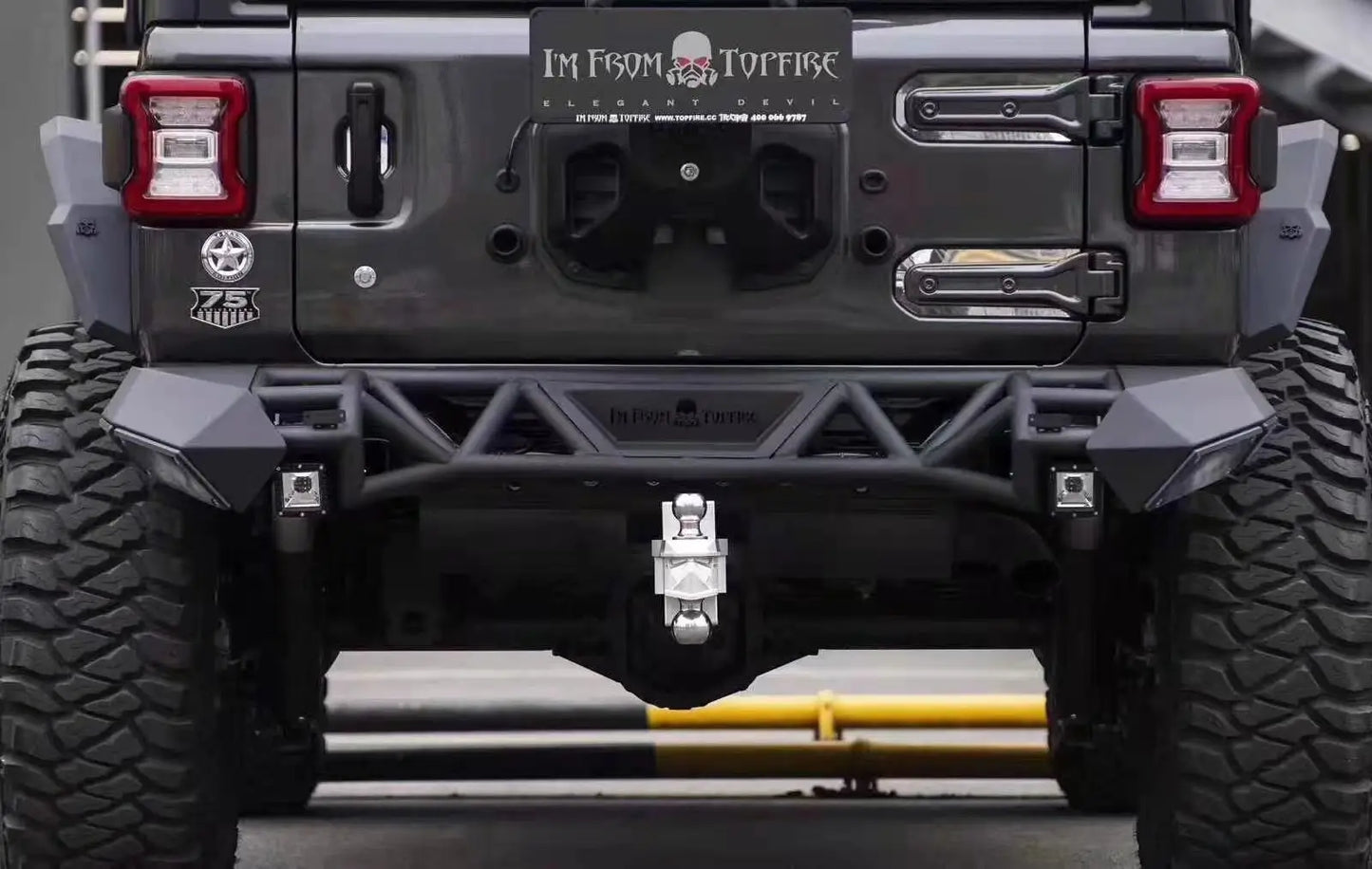 Spedking Hot sale 2018+  Car Offroad 4x4 Auto Accessories front and rear bumper for Jeep for Wrangler JL