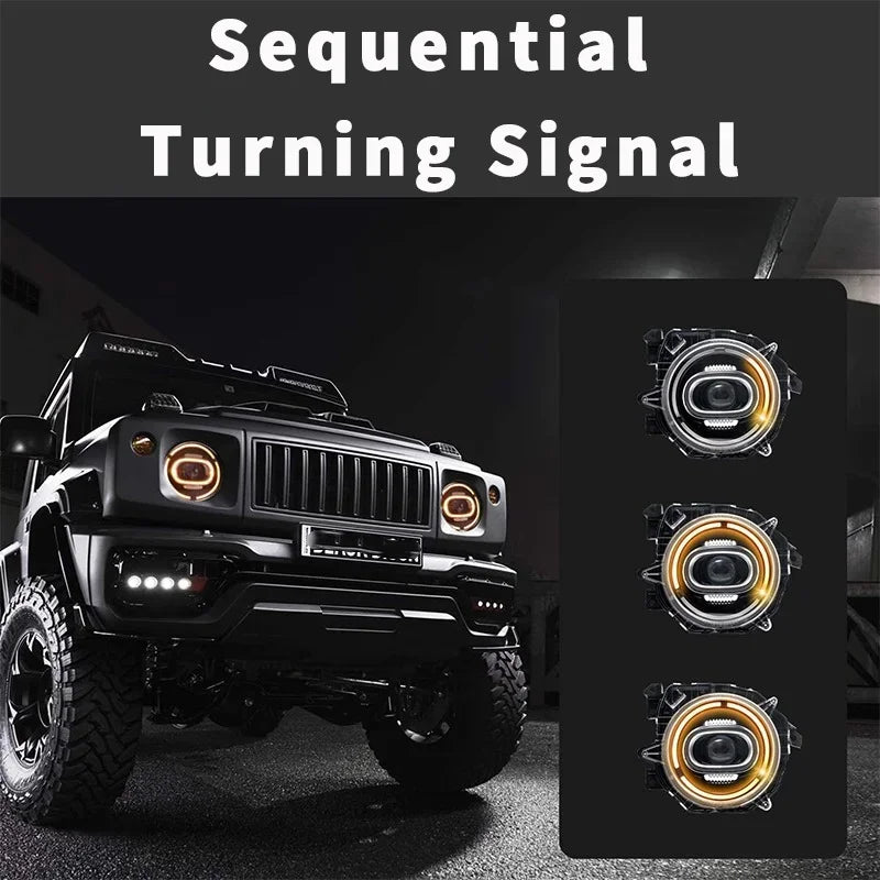 Spedking Hot sale LED headlights Car Offroad 4x4 Auto Accessories for For Suzuki Jimny JB64 JB74 19-21 auto body systems