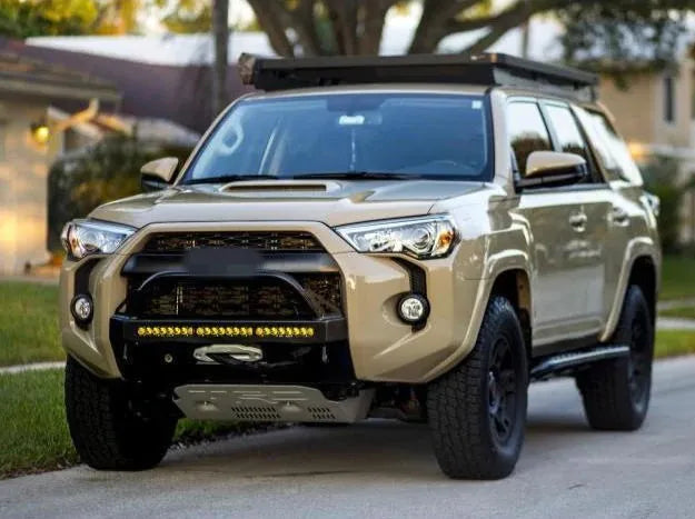Spedking Hot sale14+  body kit part accessories front bumper with sides for  4runner