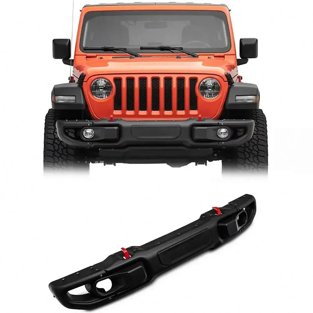 Spedking JL 2018 Car Offroad 4x4 Auto Accessories steel 10th anniversary front bumper for Jeep Wrangler