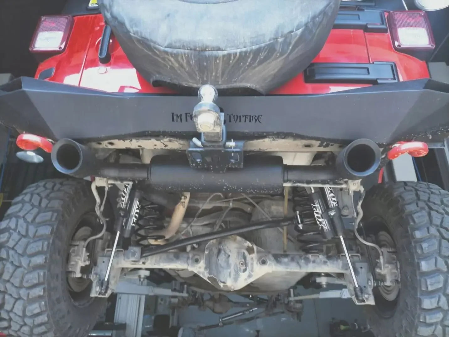 Spedking Jk 2007-2017 Exhaust accessories exhaust for jeep wrangler