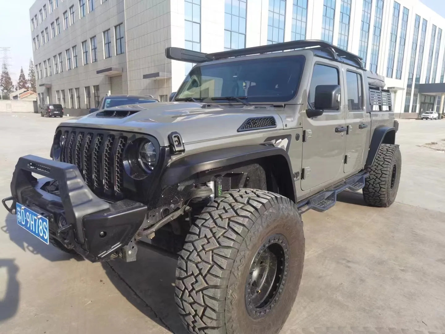 Spedking New Design Car Offroad 4x4 Auto Accessories High Top Fender Flare for Jeep Gladiator JT