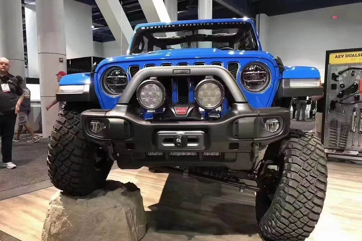 Spedking high quality Car Offroad 4x4 Auto Accessories front bumper for Jeep Wrangler JL