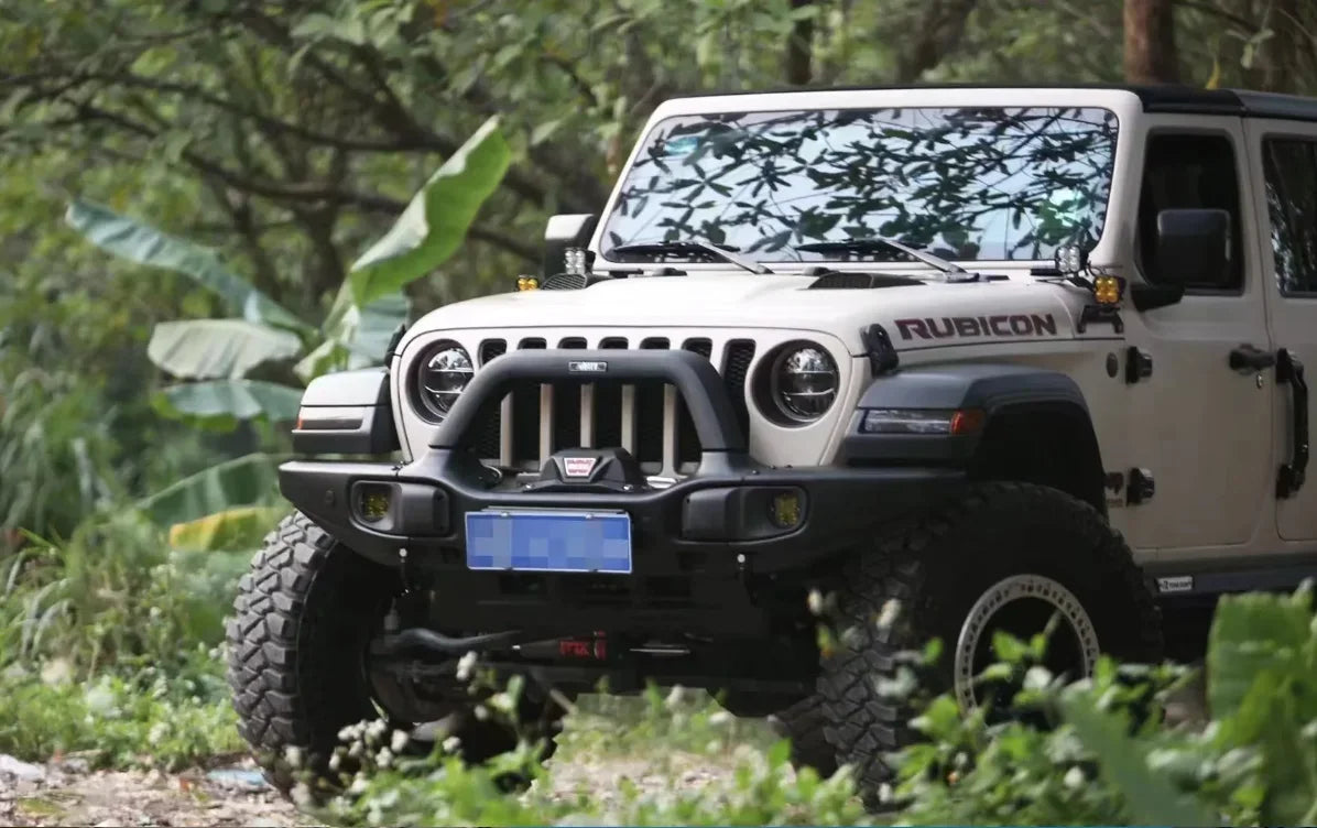 Spedking high quality Car Offroad 4x4 Auto Accessories front bumper for Jeep Wrangler JL