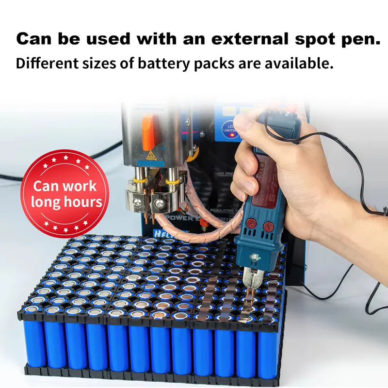 Spot Welder,Industrial Pneumatic  Spot Welding Machine  Built-in Air Compressor Transformer,6000W Spot Welding Equipment