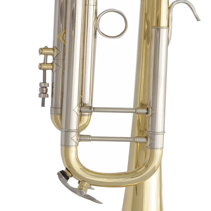 Standard Professional Trumpet Bb Key Yellow Gold Body Brass