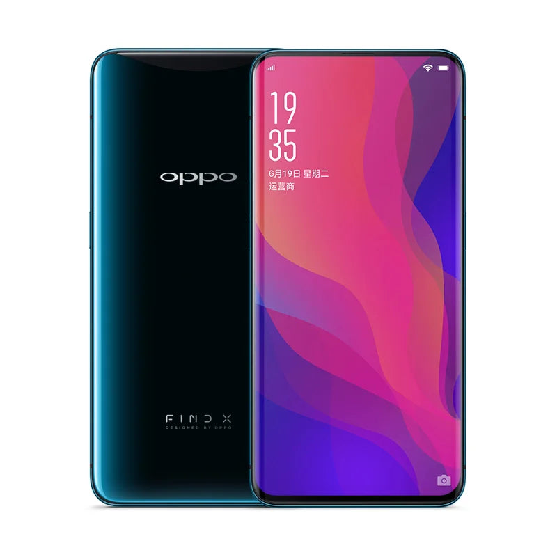 Stock New Original OPPO Find X LTE Smart phone Snapdragon 845 Full Screen 6.42" IPS 2340X1080 8GB RAM 256GB ROM 25.0MP Face ID