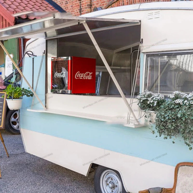 Street Vending Carts Small Camper Trailer For Sale