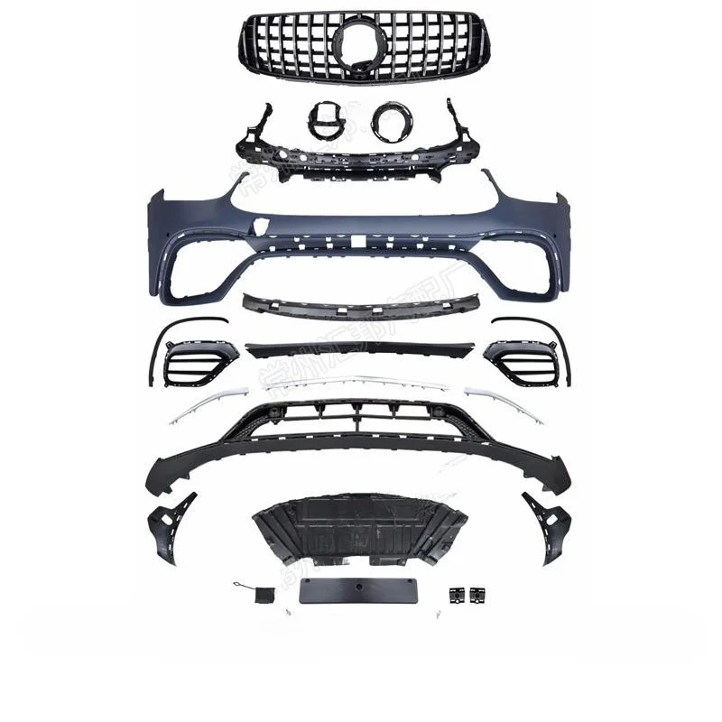 Suitable for  GLC Class 20-22 X253 upgraded AMG Large surround GLC63 front surround assembly tail lip tail throat