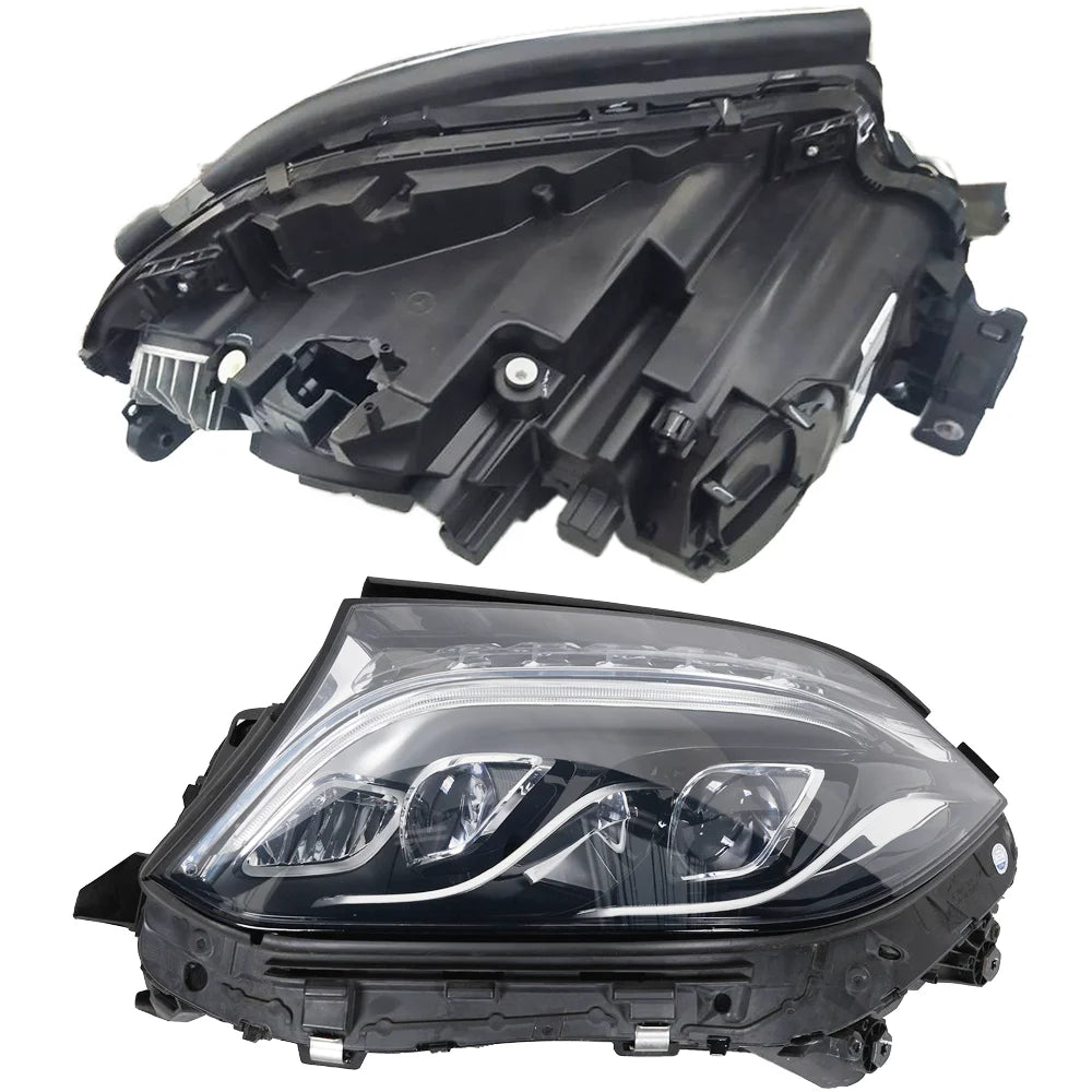 Suitable for Mercedes Benz W166 GL400 GLS350 GL450 GLS500 GLS550 GLS63 GL500 AMG headlights A1668202300 A1668202400 auto parts