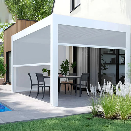 Sunshade Leisure Outdoor Pavilion Aluminum Alloy Outdoor Pavilion