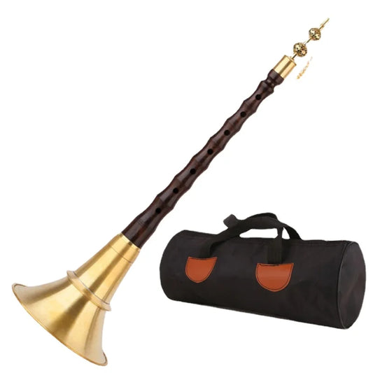 Suona ebony wood folk suona ebony wind instrument