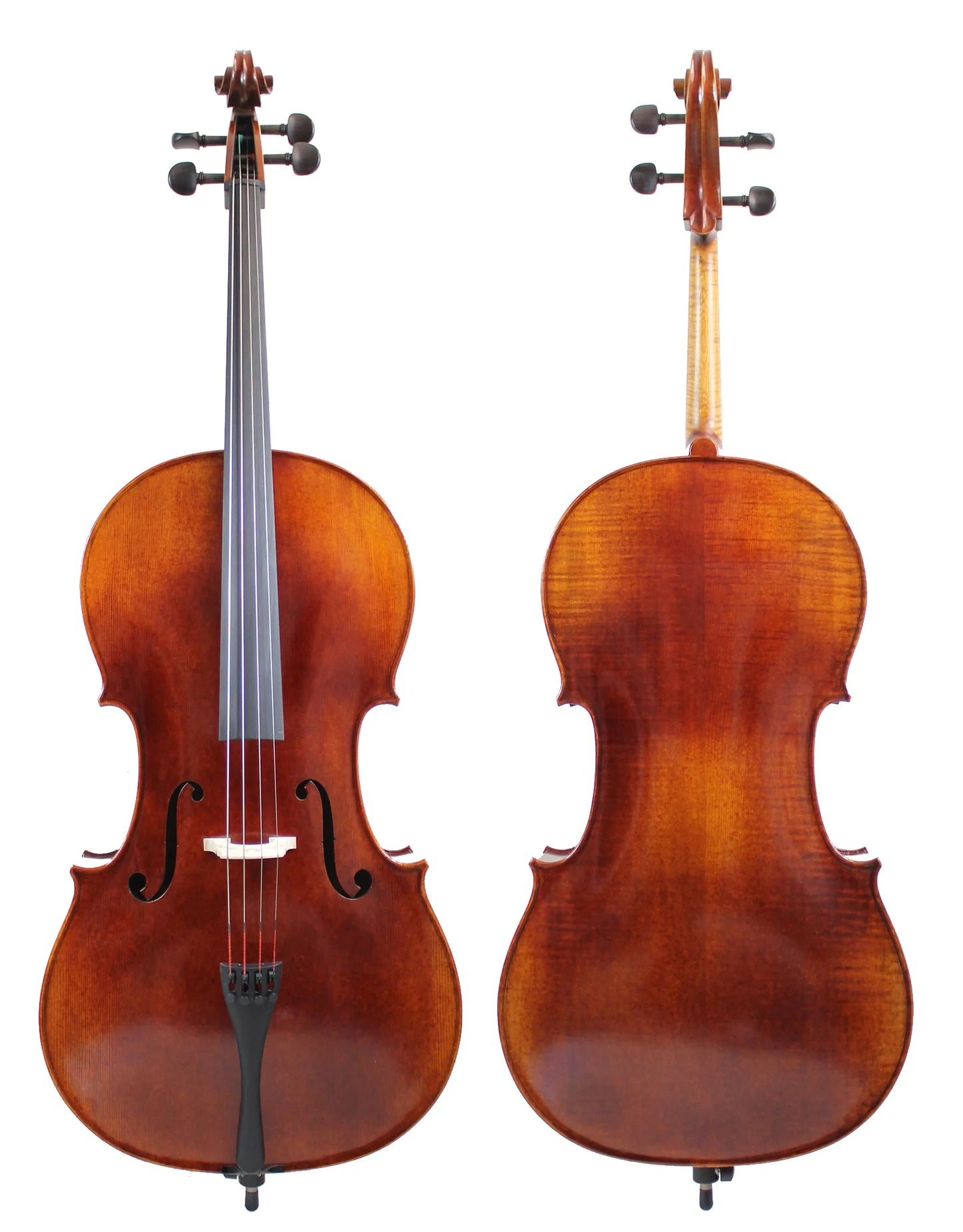 MMOOKA Super Value!A Stradivari 1690 Copy 4/4 Size,3/4 Size,1/2 Size,1/4 Size Cello! M6135 German Dark Antique!