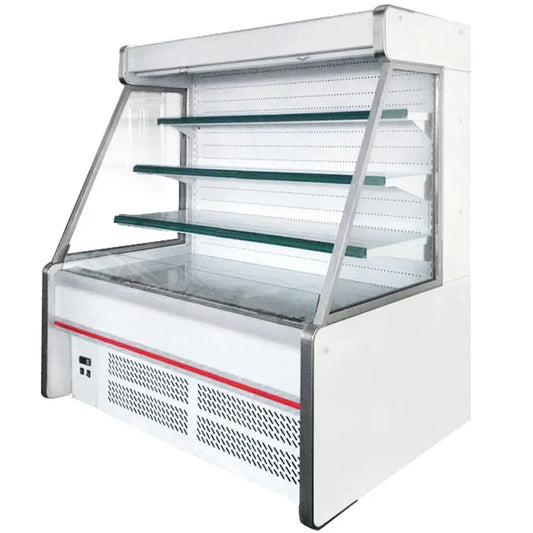Supermarket Stand Refrigeration Equipment Meat Vegetable Chiller Refrigeration Display Cooler Equipment Refrigerating For Food