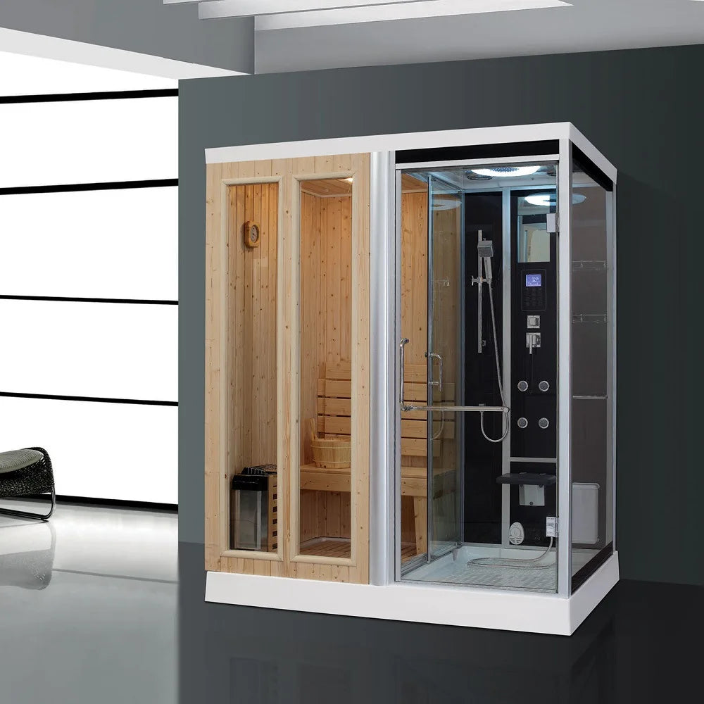 Sweat steam room, home beauty salon, salt steam room, steam room, single and double family sauna room