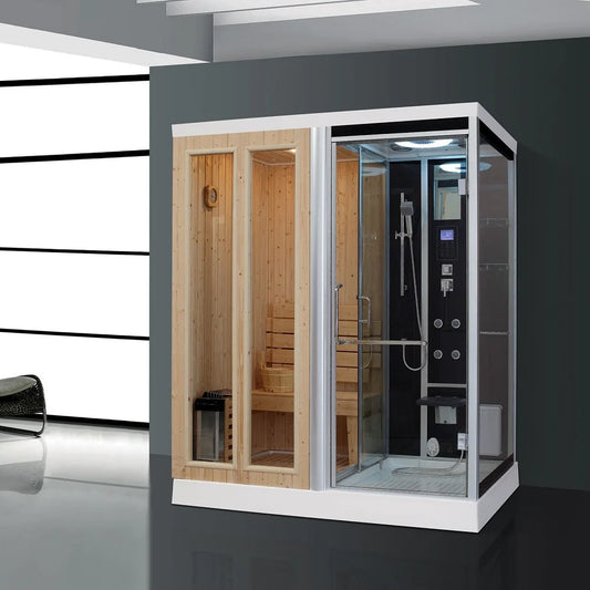 Sweat steam room, home beauty salon, salt steam room, steam room, single and double family sauna room