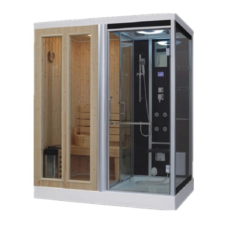 Sweat steam room, home beauty salon, salt steam room, steam room, single and double family sauna room