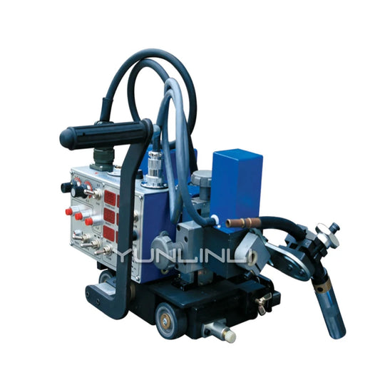 Swing Automatic Welding Trolley 220V Rubber Wheel Four-wheel Drive Fillet Welding Machine Equipment HK-5W