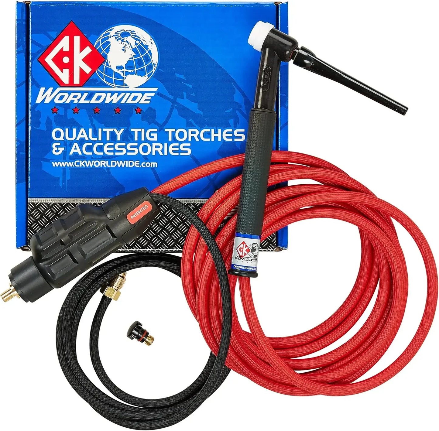 TIG225X 225 Amp IGBT AC DC Tig/Stick Welder with Pulse CK17 Flex Torch Suitable for Aluminum Stainless Steel and Thinner Metals